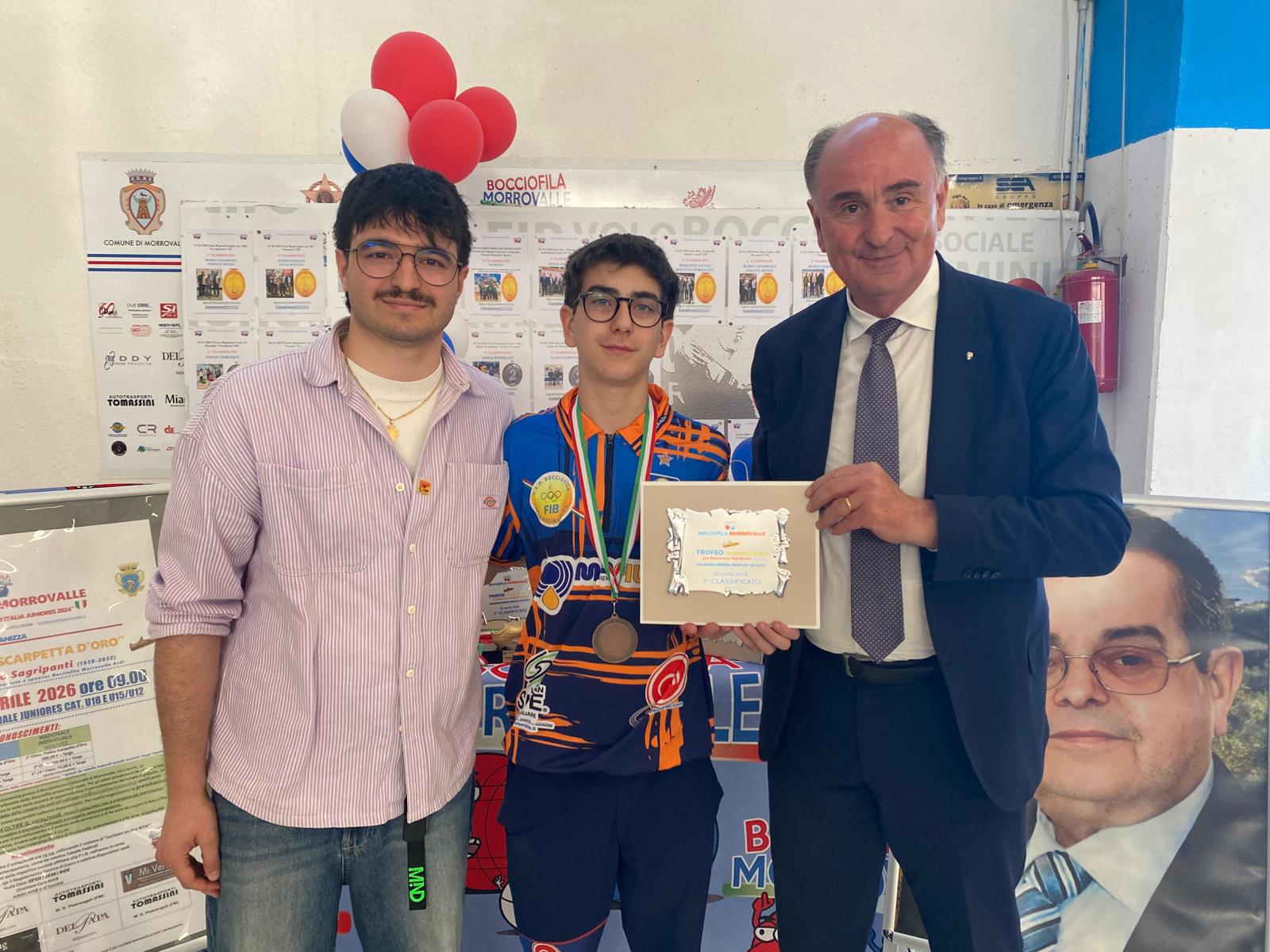 Francesco Benetti a Morrovalle 2026