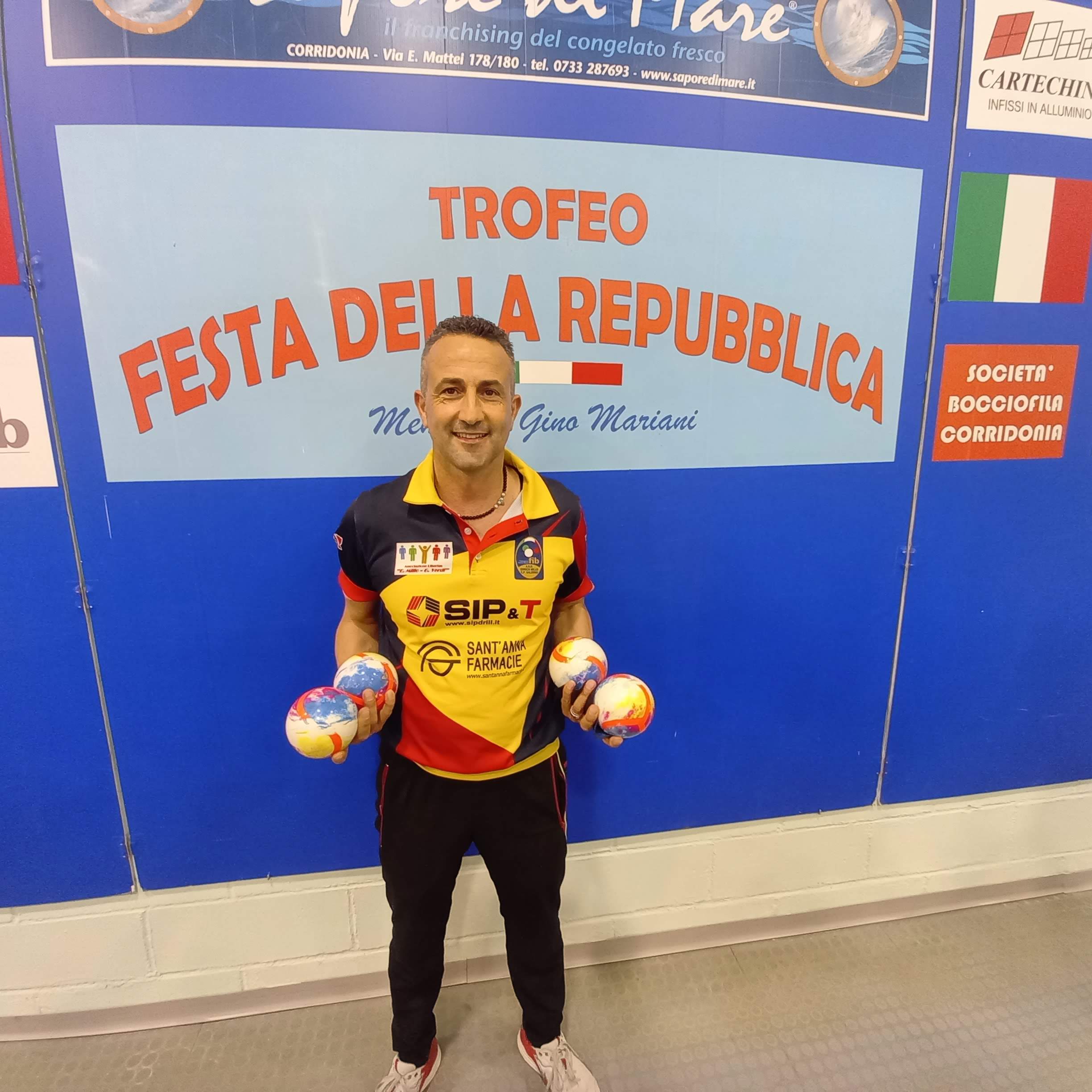 Francesco Santoriello a Corridonia