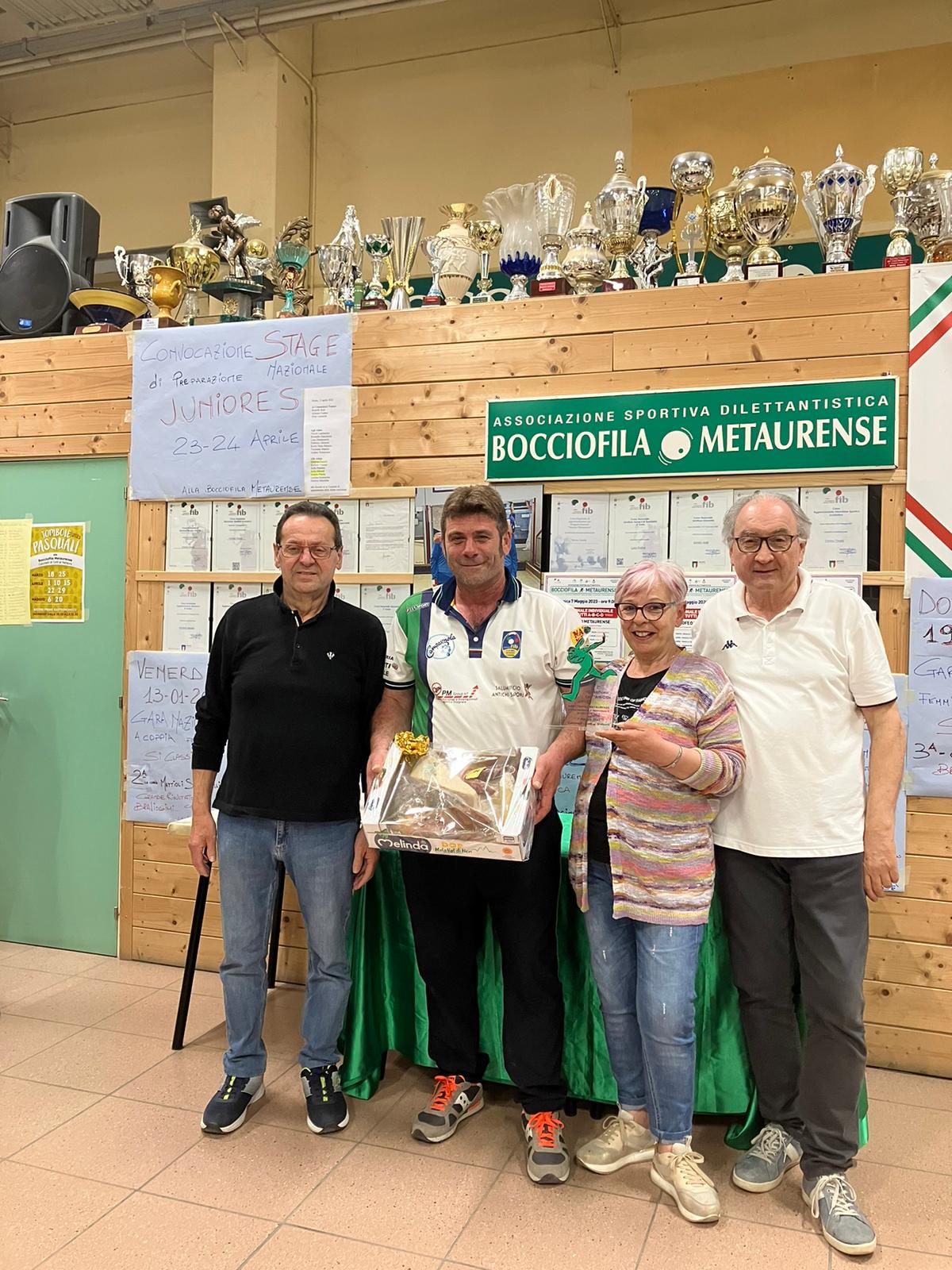 Giampiero Saudelli alla Metaurense 2023