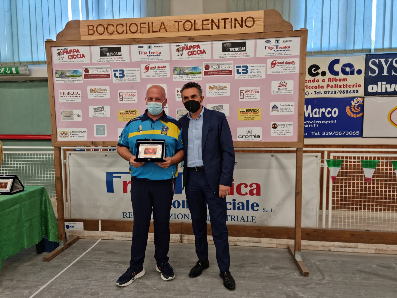 Gianluca Manuelli a Tolentino