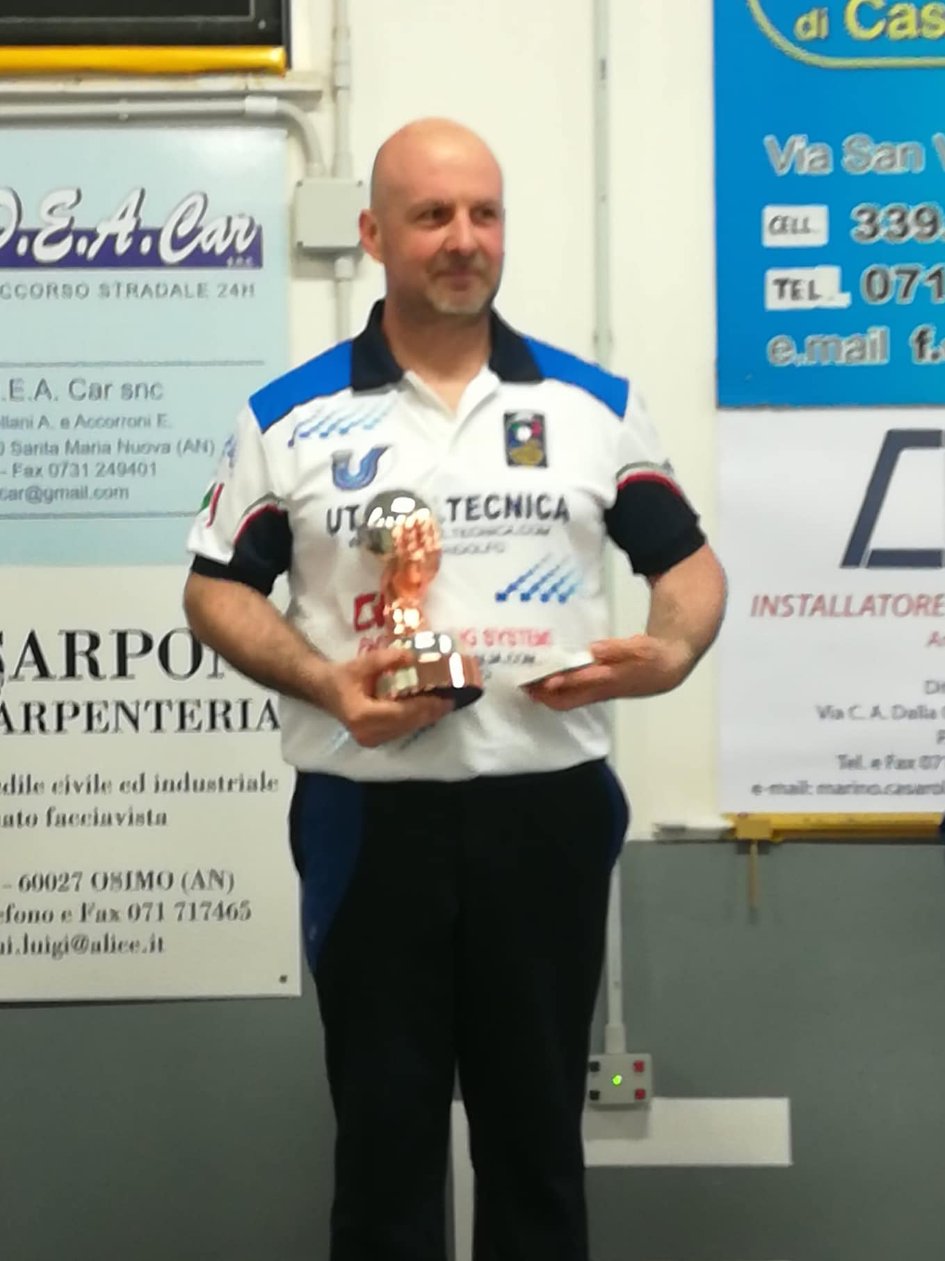 Gianluca Manuelli premiato