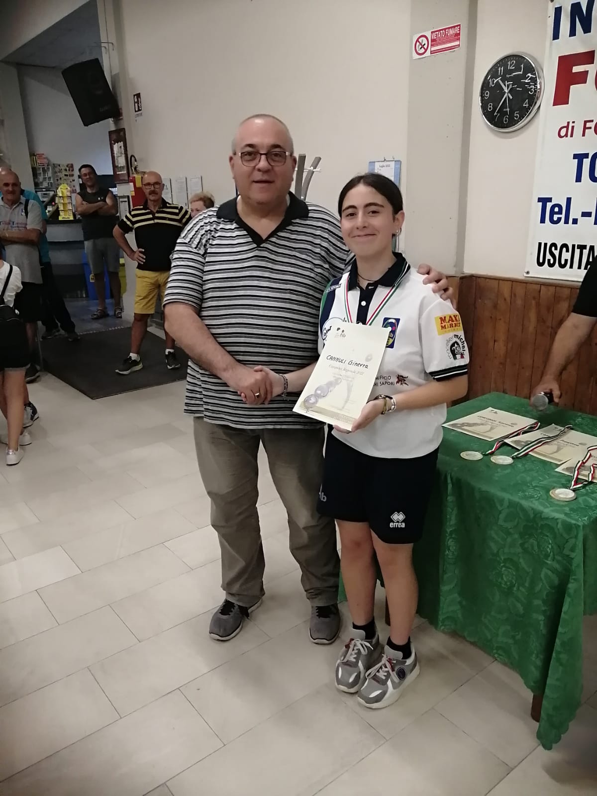 Ginevra Cannuli Campionessa regionale U15