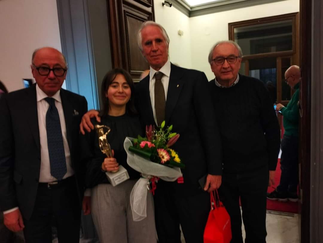 Ginevra con presidente Coni Tecchi e Tonino Tonelli