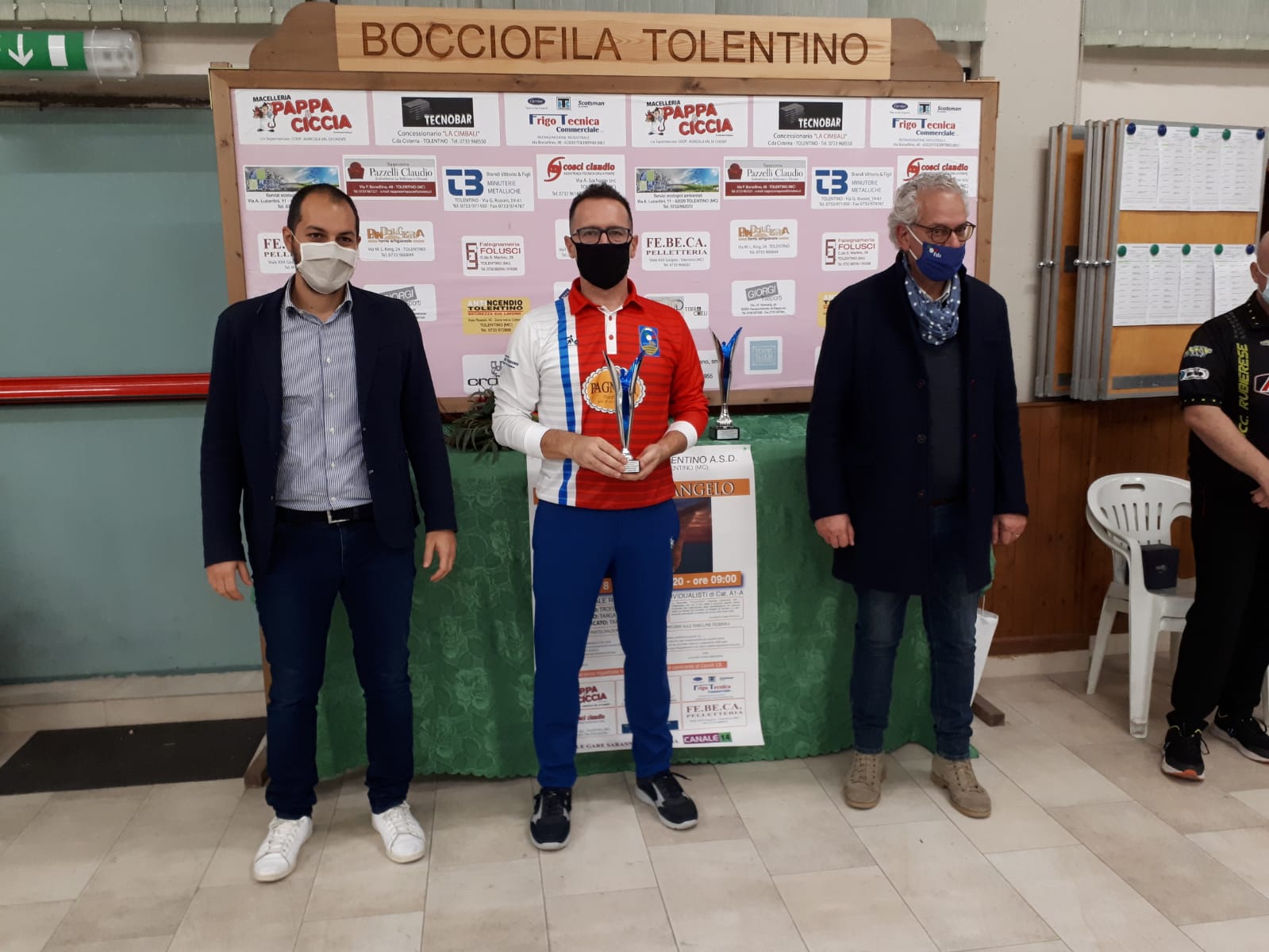 Giuseppe Filippucci a Tolentino 2020