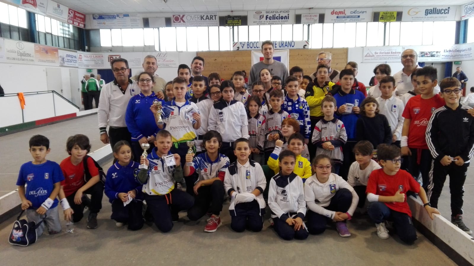 Gruppo Under 12 a Monte Urano
