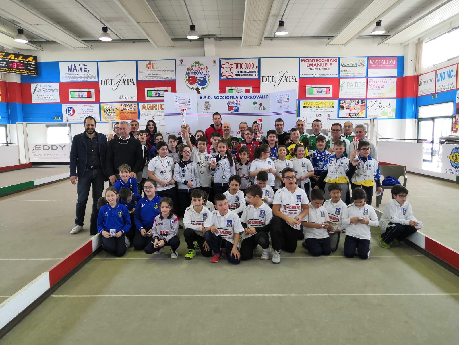Gruppo squadre under 12 a Morrovalle