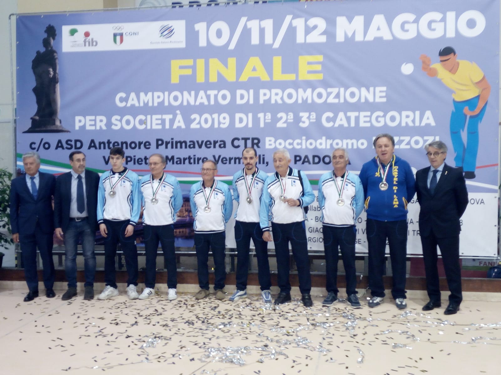 La Sportiva seconda classificata in terza categoria