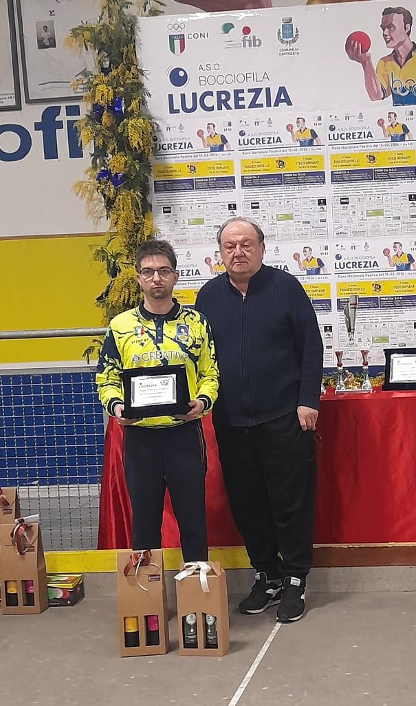 Luca Capeti a Lucrezia 2026