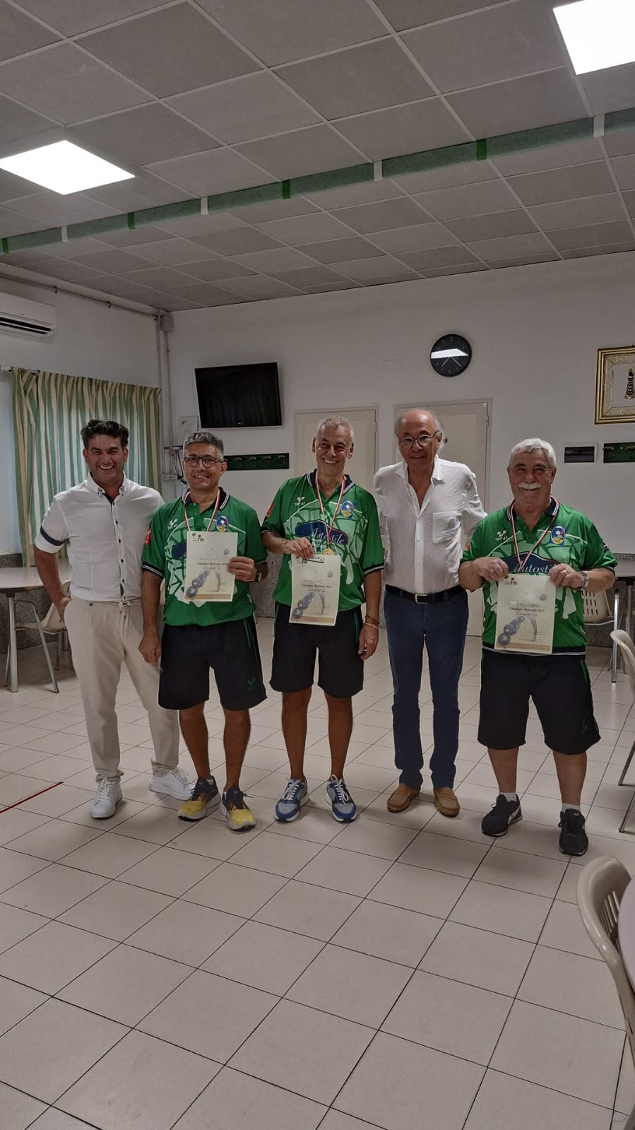 Luca Vigoni Roberto Costa e Sandro Serrangeli terna B