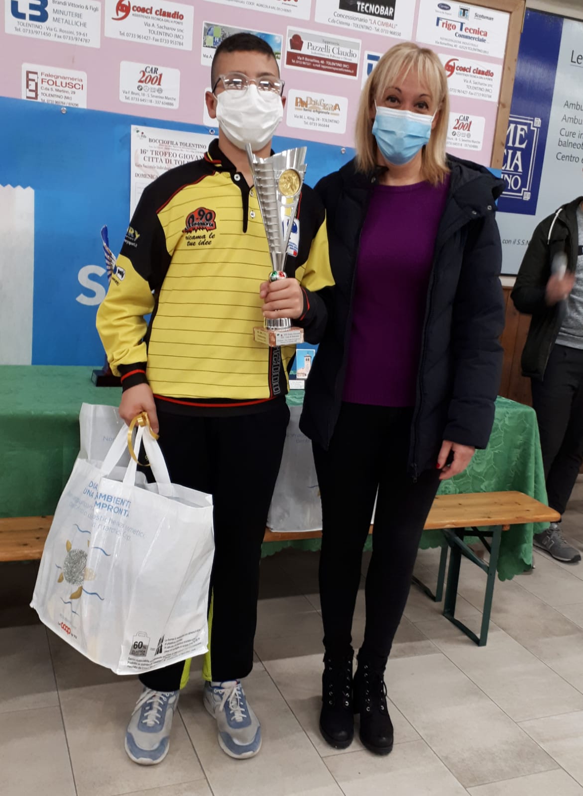 Matteo Martini a Tolentino under 15