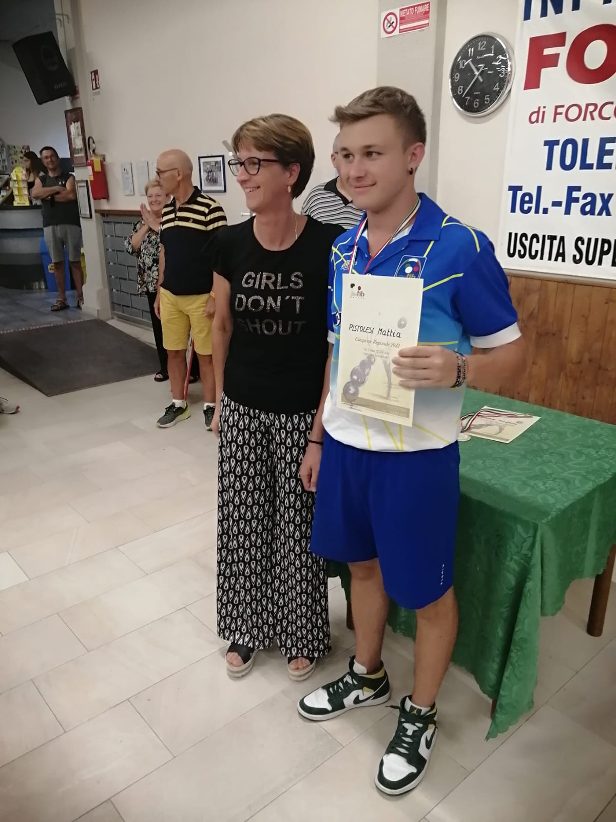 Mattia Pistolesi Campione regionale U18
