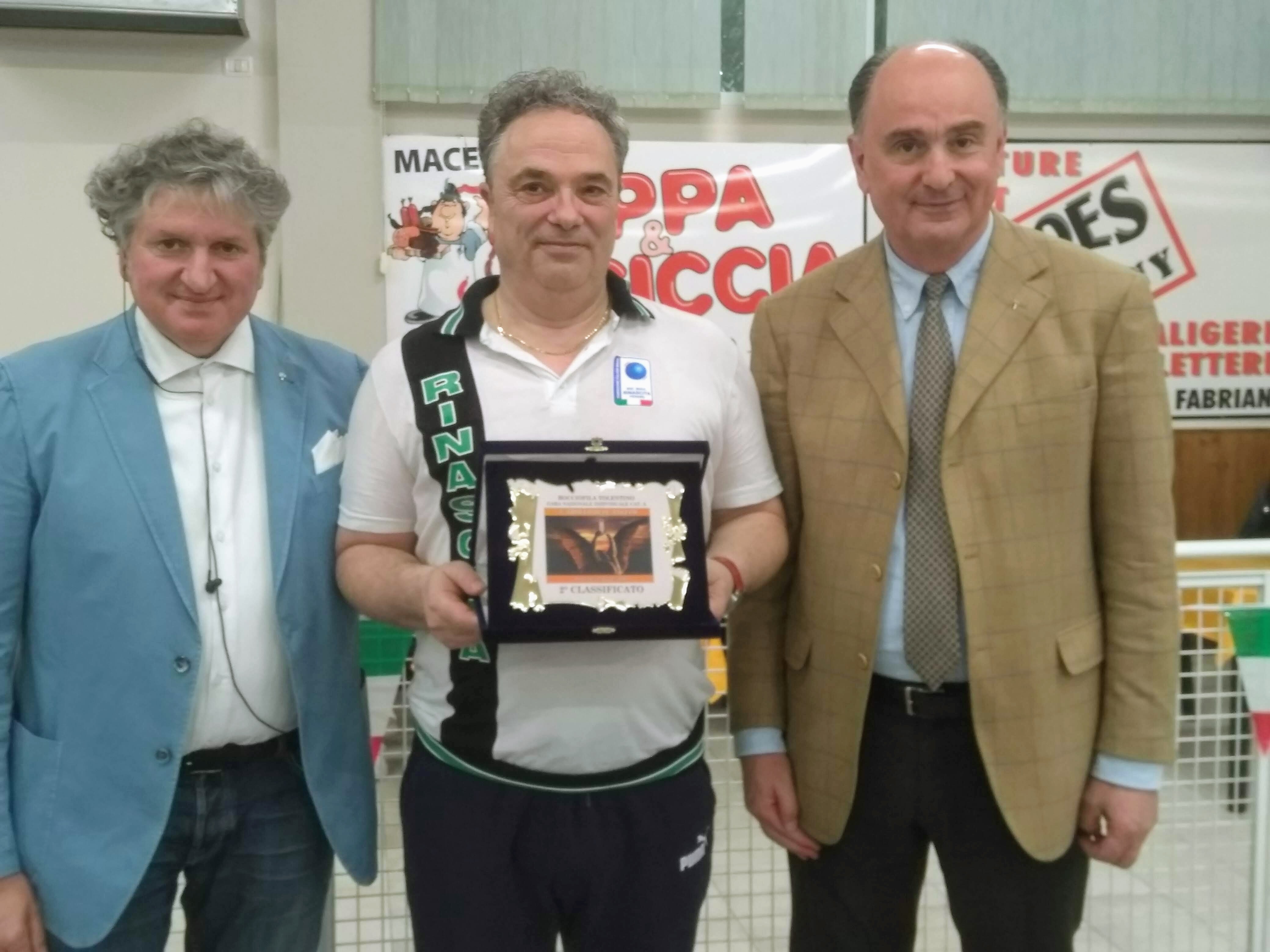 Maurizio Palanca secondo a Tolentino