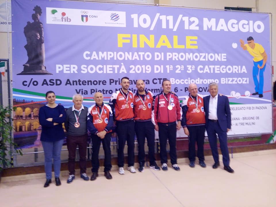 Oikos Fossombrone terza categoria terzi classificati