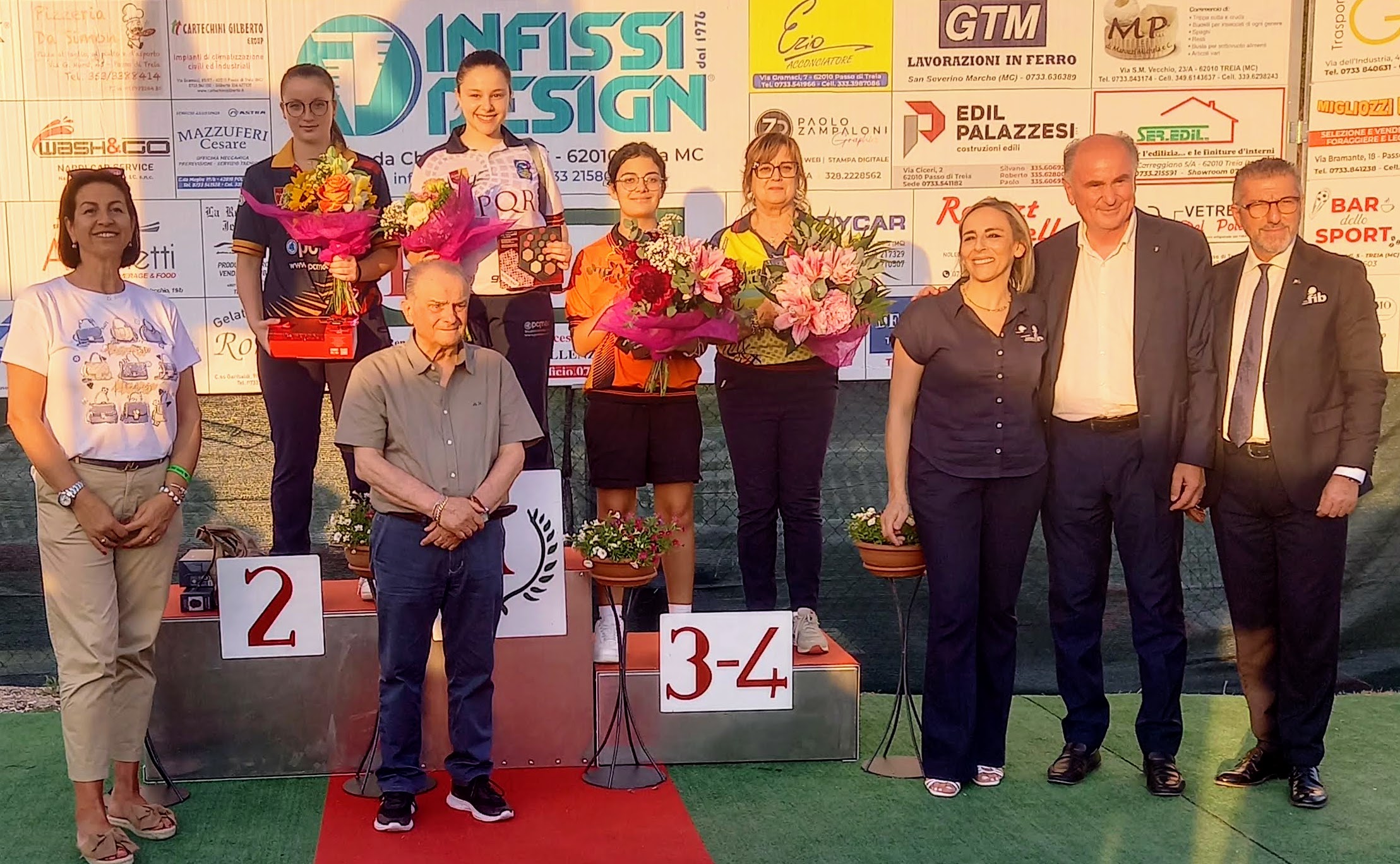 Podio Categoria CD Passo Treia femminile 2026
