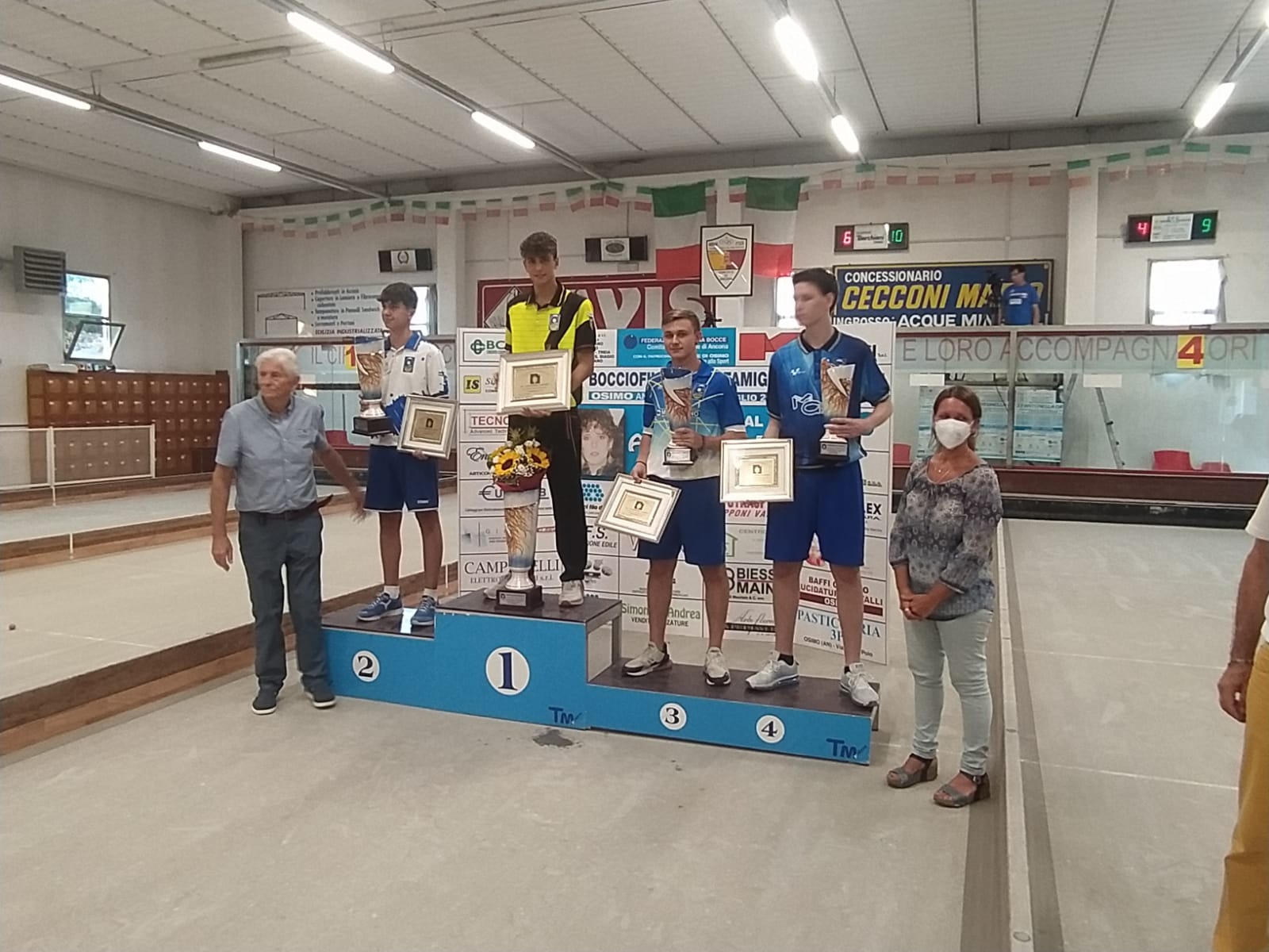 Podio U 18 Osimo jr