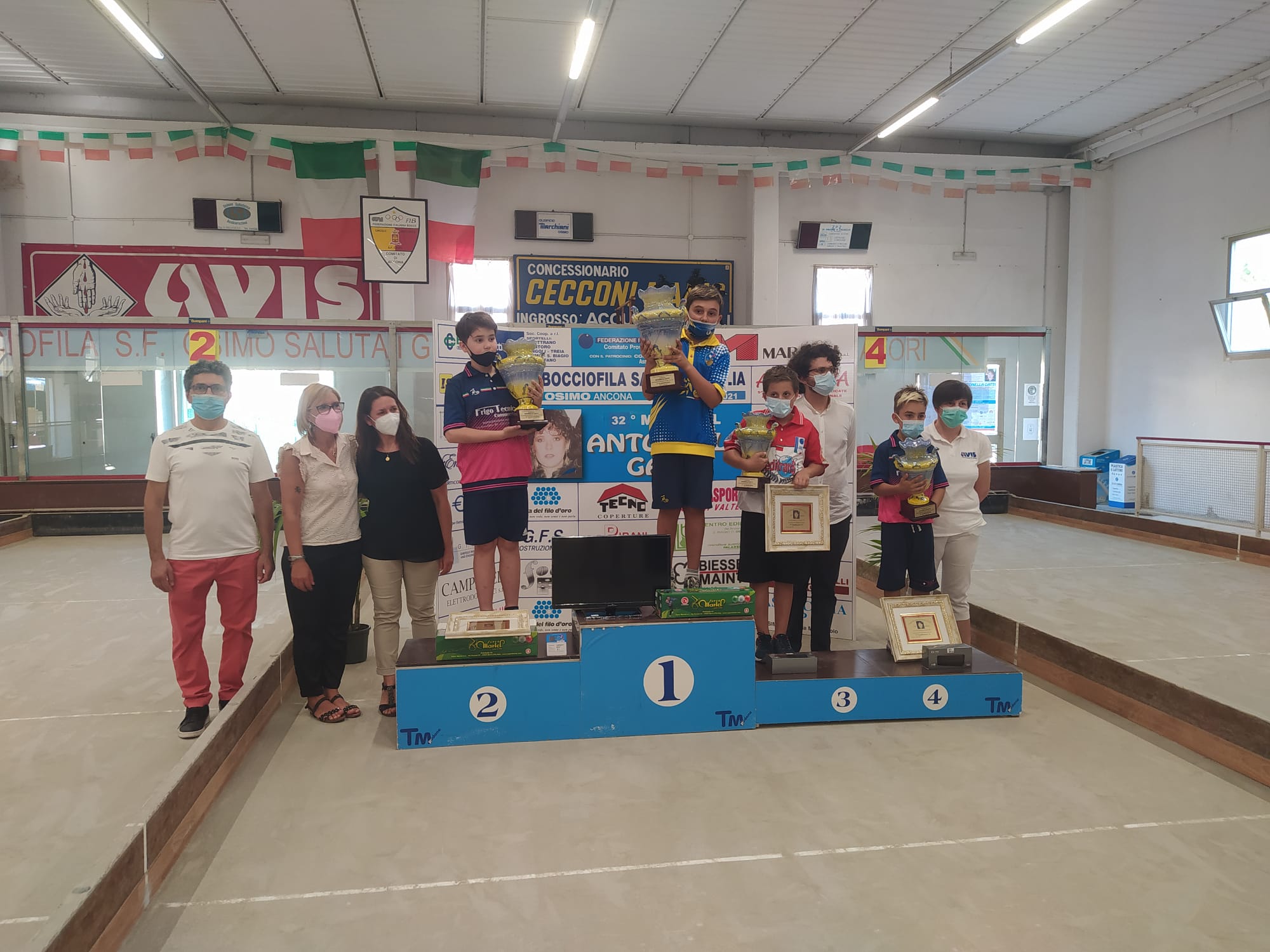 Podio Under 12 Osimo