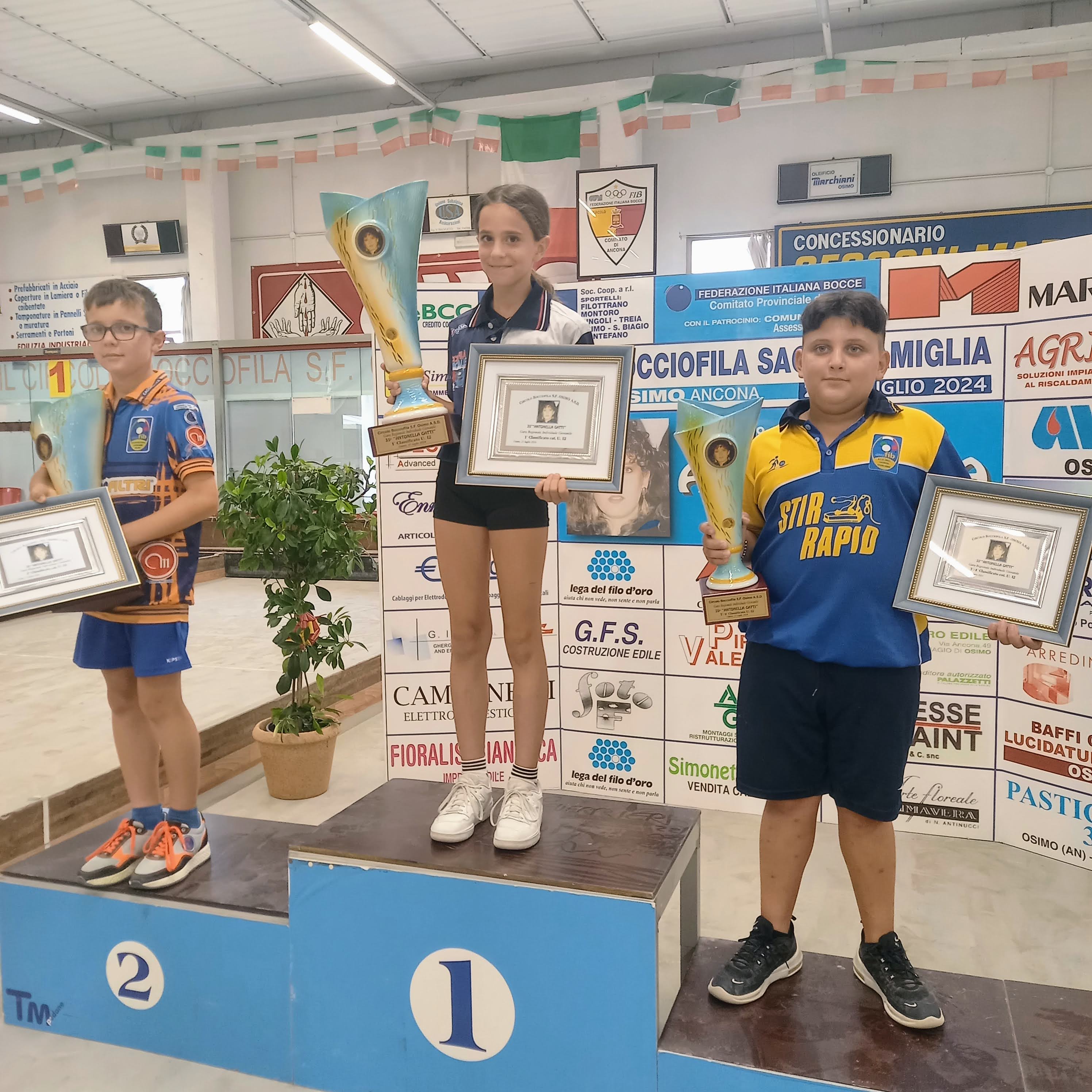 Podio Under 12 Osimo 2024