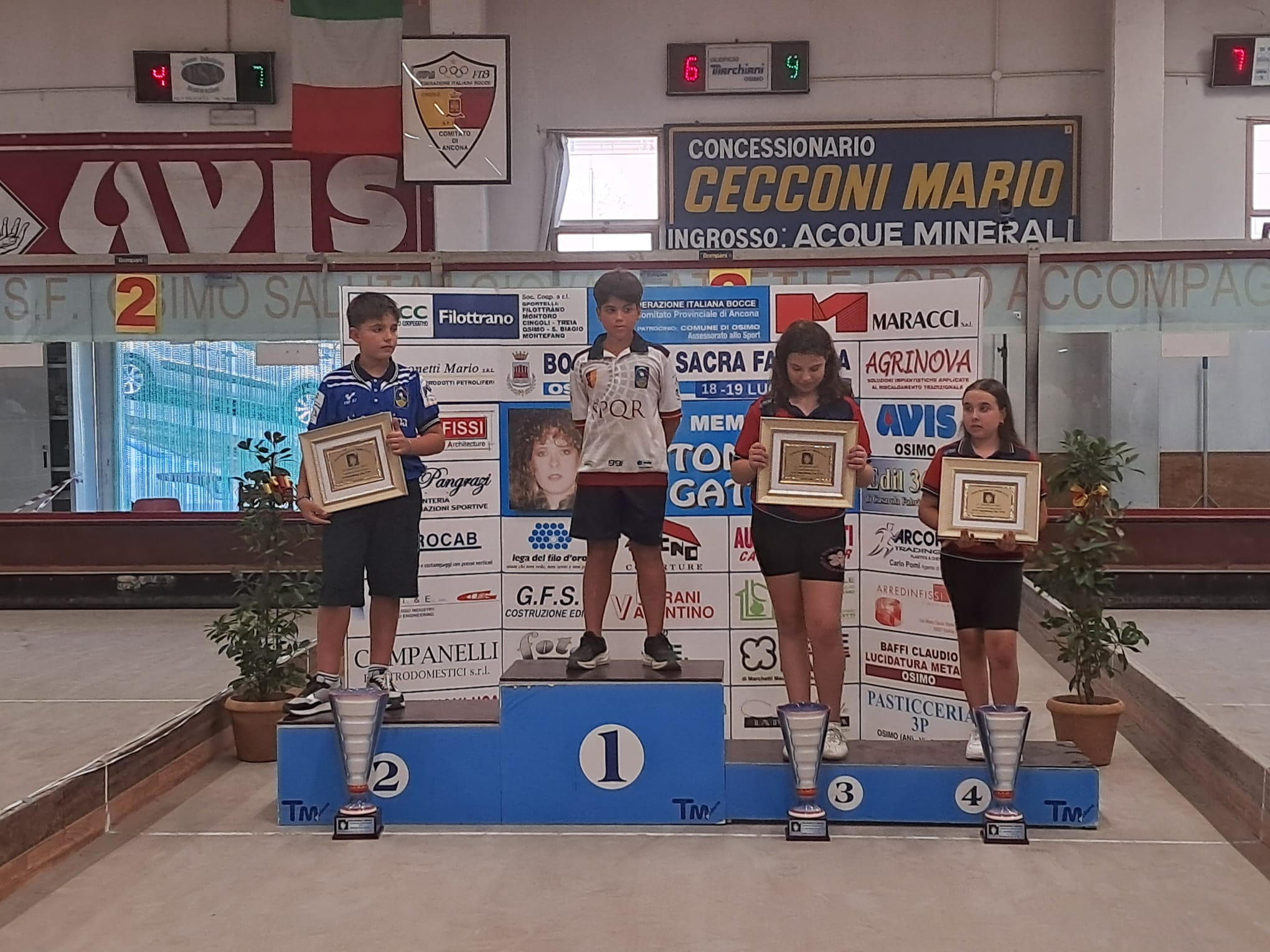 Podio Under 12 a Osimo 2026