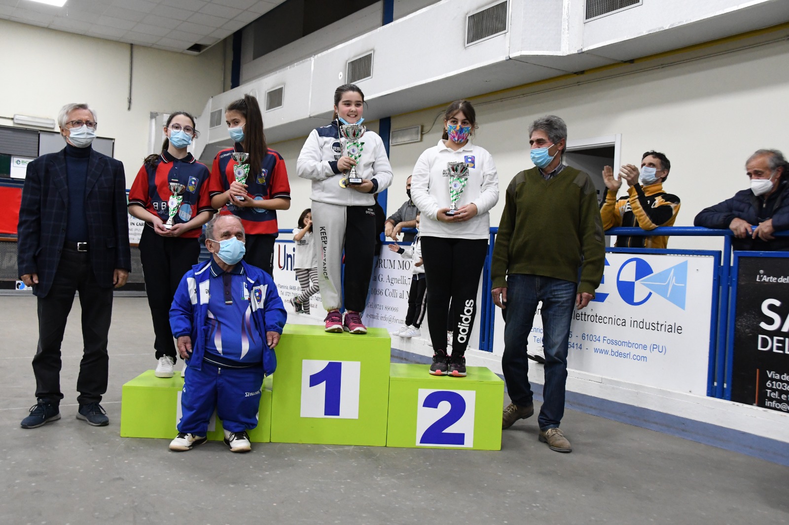 Podio femminile Fossombrone