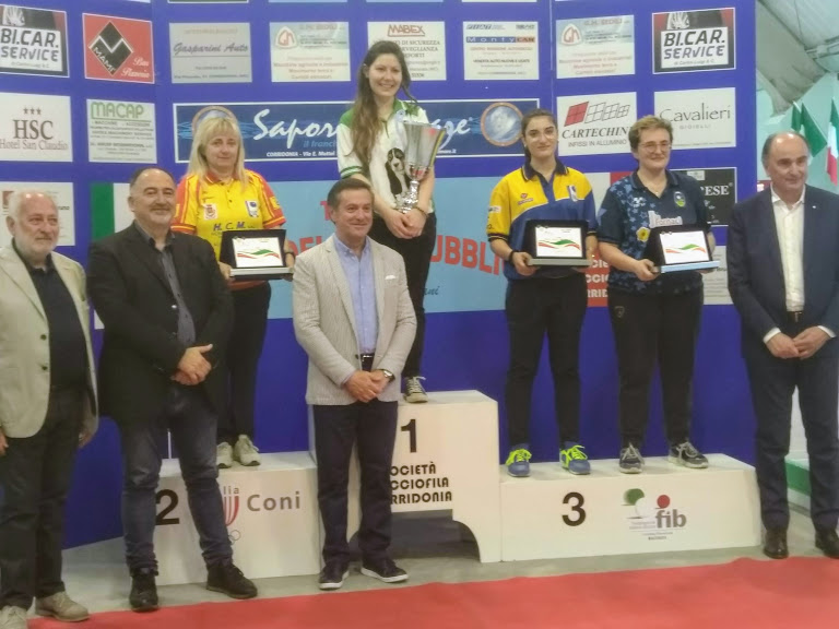 Podio femminile Trofeo