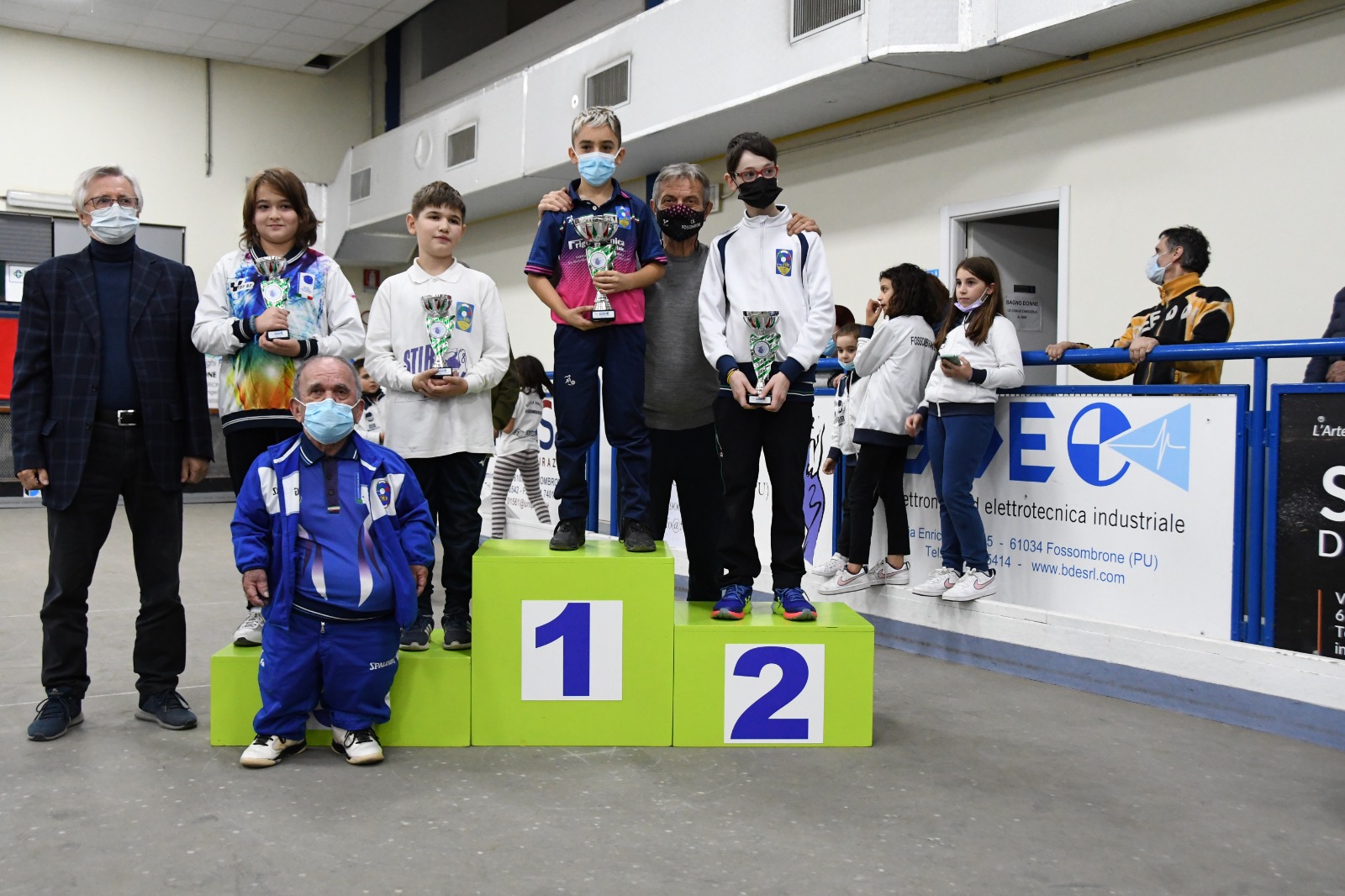 Podio maschile Fossombrone