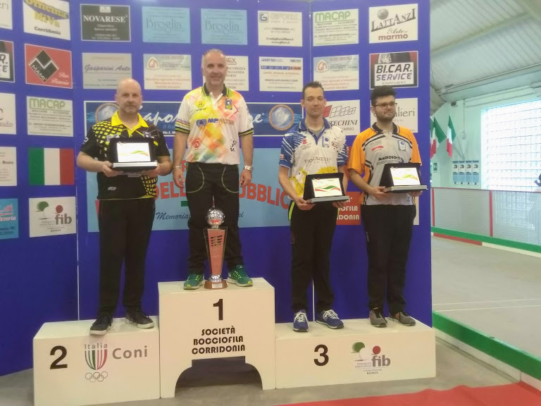 Podio maschile Trofeo