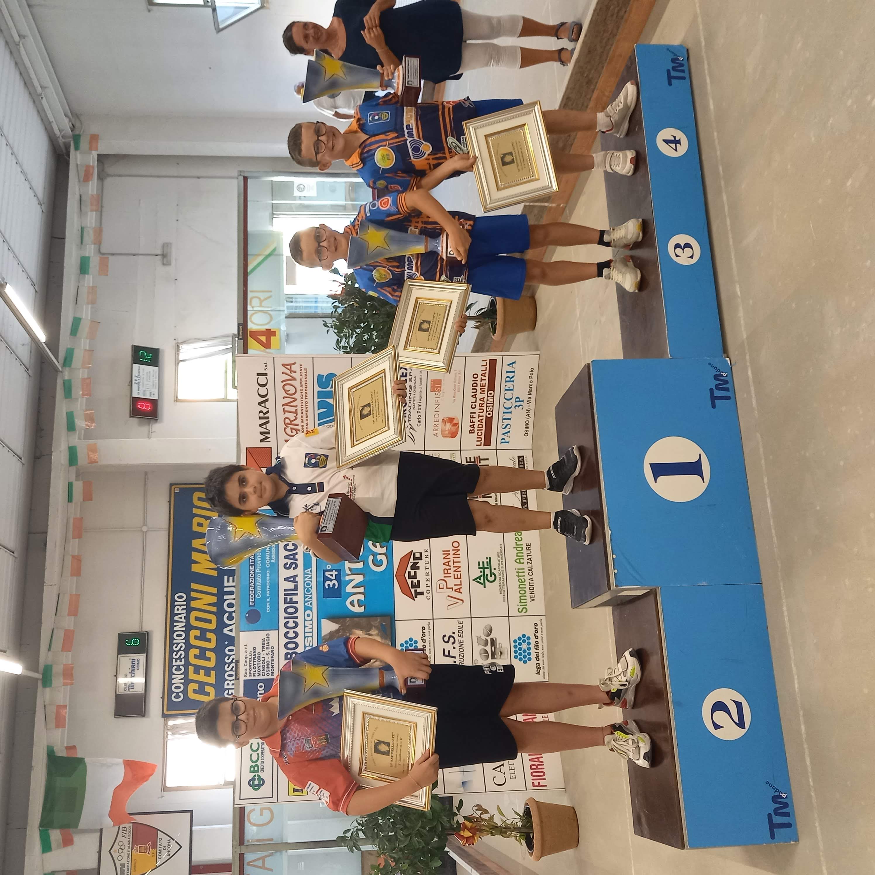 Podio under 12 Osimo 2023