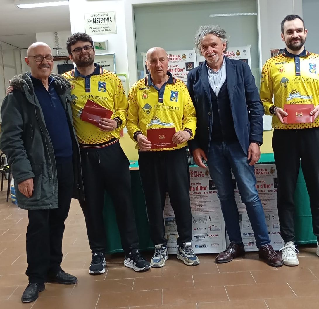 Primi classificati Montesanto terne 2026