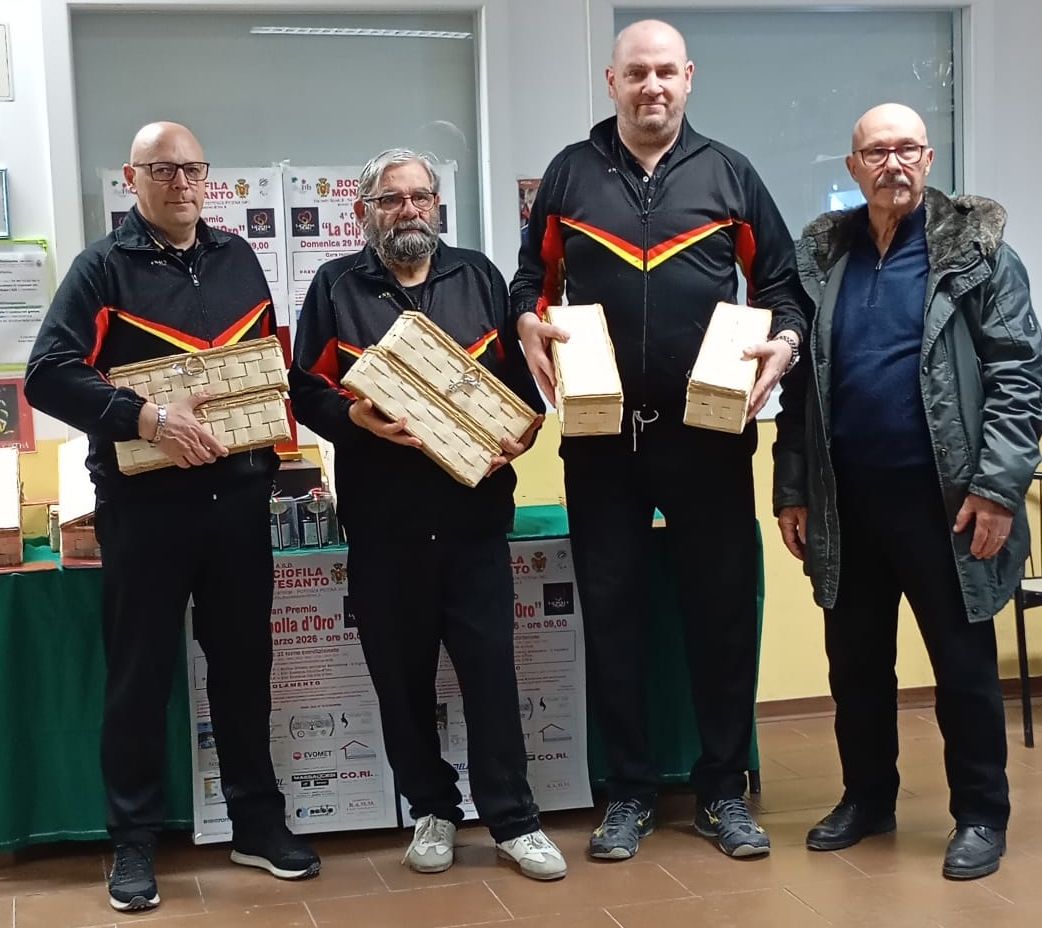 Quarti classificati Montesanto terne 2026