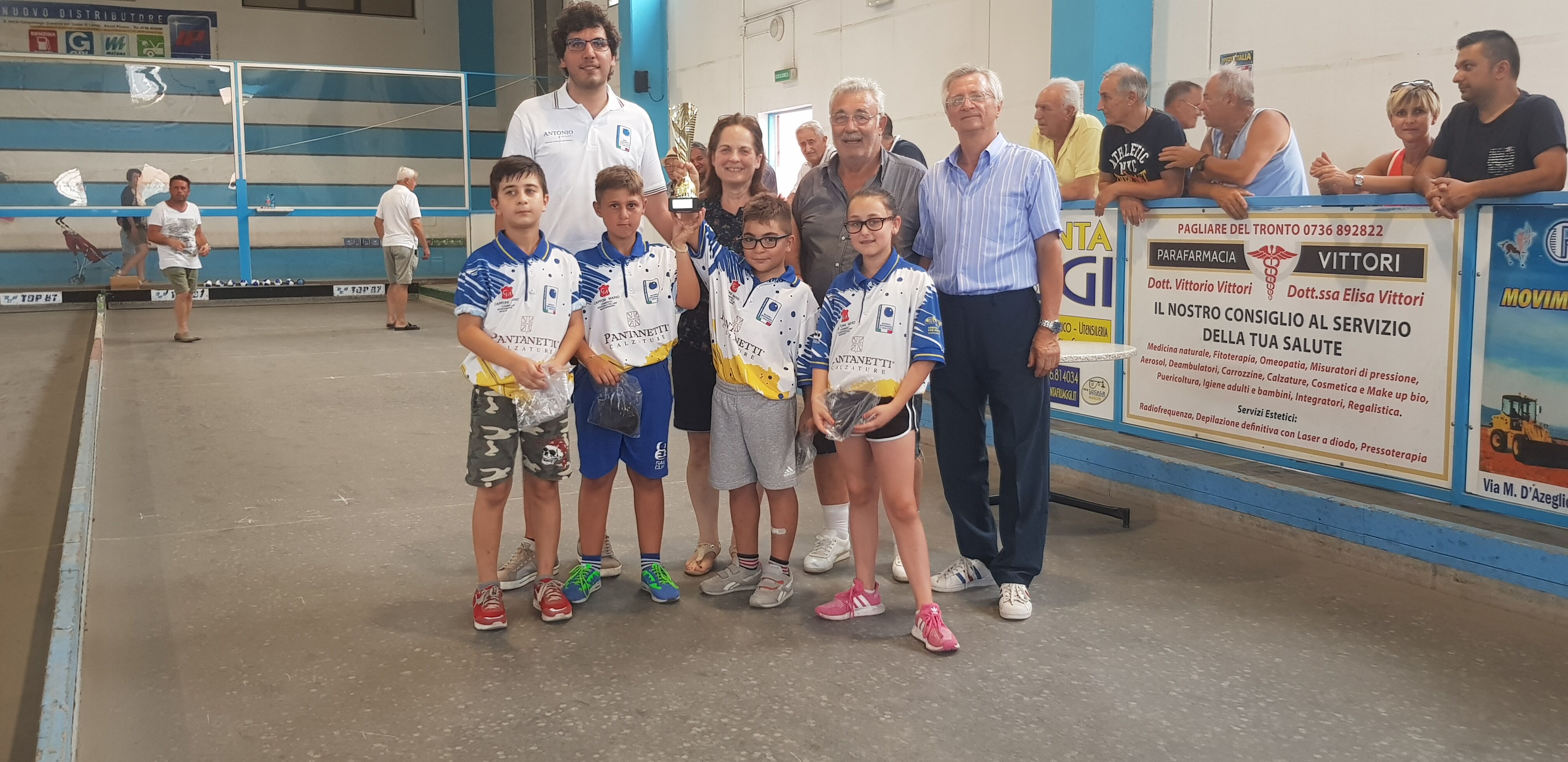 Squadra Under 12 Montegranaro alla Sportiva