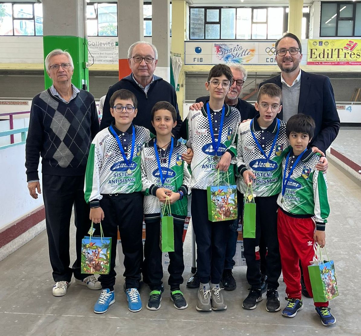 Squadra metaurense under 12 allo Spazio Stelle 2024