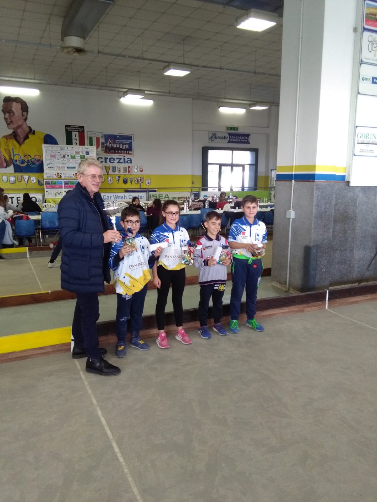 Squadra under 12 Montegranaro a Lucrezia