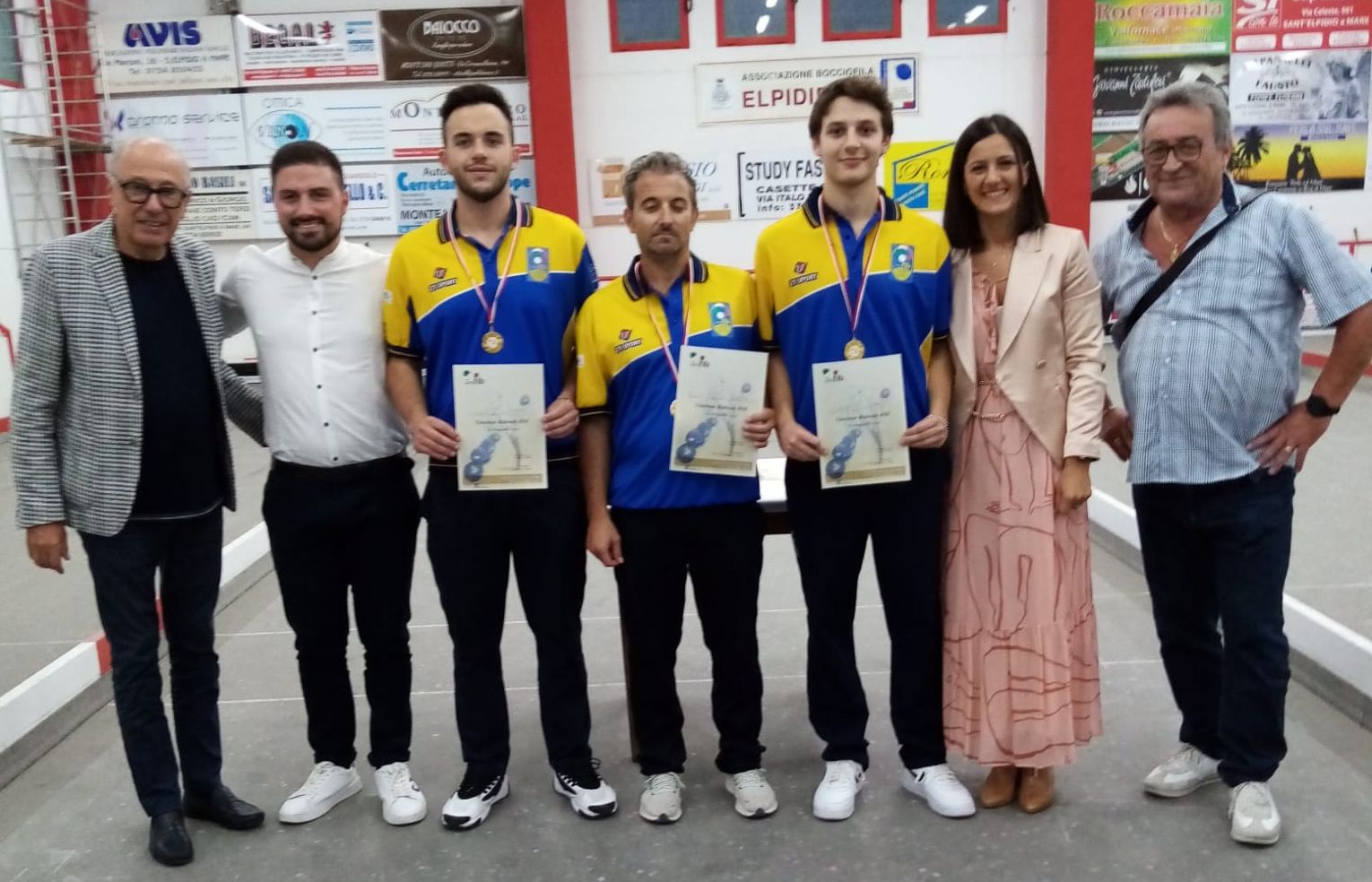 Terna Lucrezia campione regionale 2023