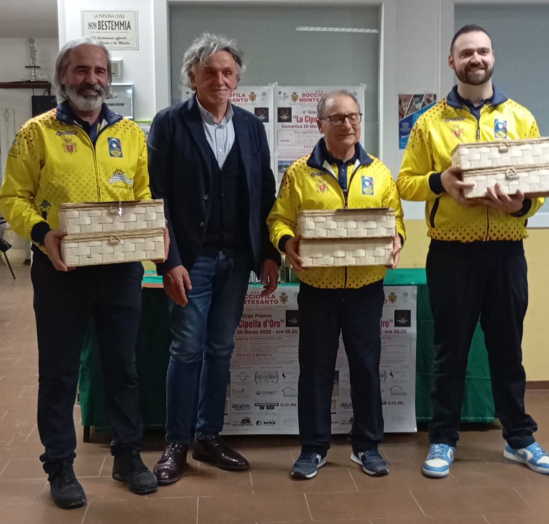 Terzi classificati Montesanto terne 2026