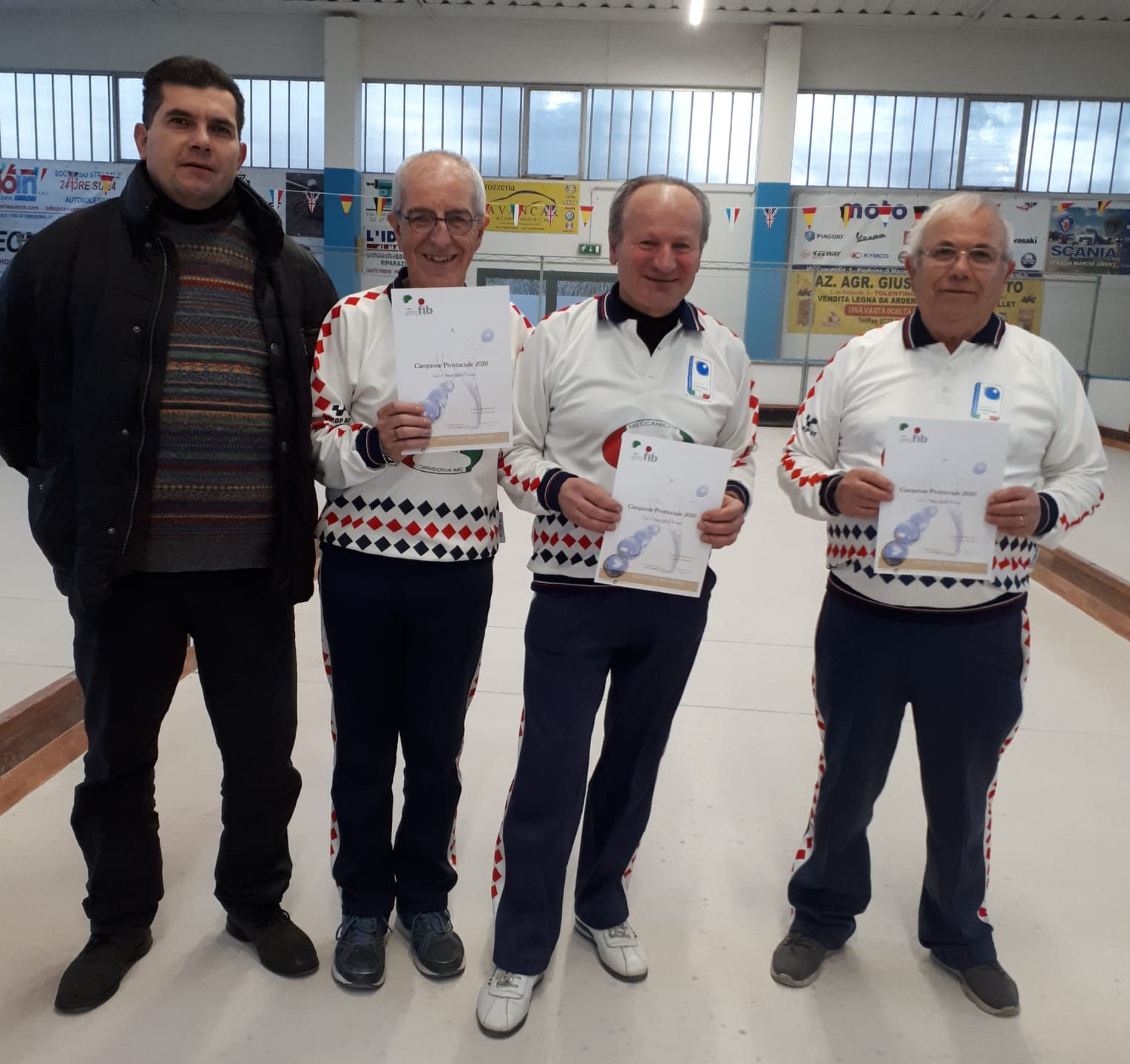 Vincitori cat C terna Macerata