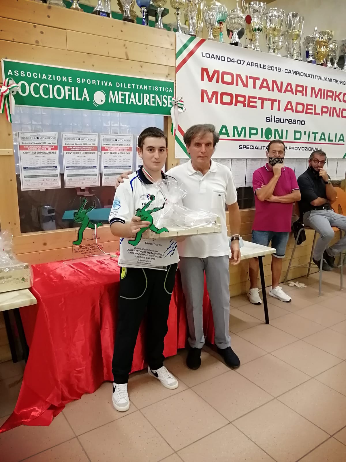 Vittorio Marcaccio alla Metaurense 2020