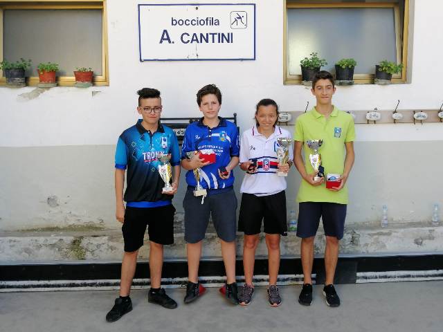 1 I Finalisti Gara Cantini del 23.6 U15