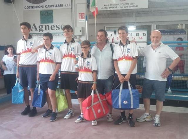 1 La squadra juniore di Bergamo