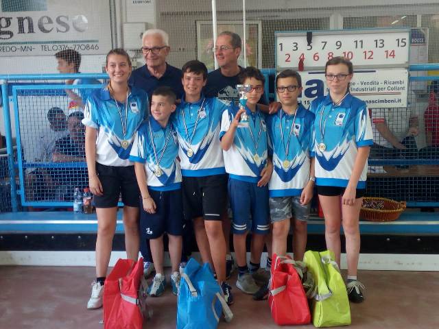 1 La squadra juniores di Brescia