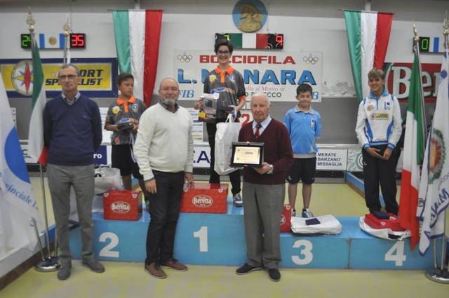 1 U12 I Vincitori gara giovanile L. manara del 22.09.2019