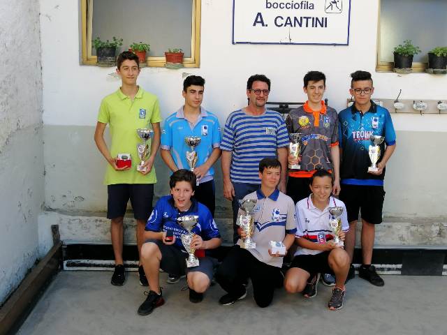 I Finalisti Gara Cantini del 23.6 U15 U18