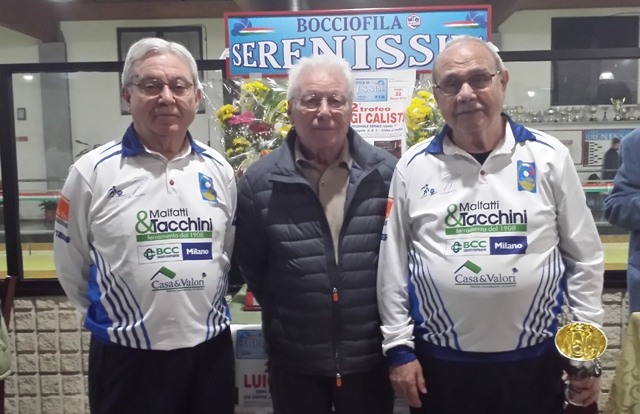 gara Serenissima del 22.3 terzi classificati