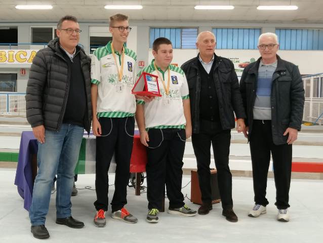 Cozzoli Mirko Riccardo Ierardi 1 class. Camp. Regionali U18 2020