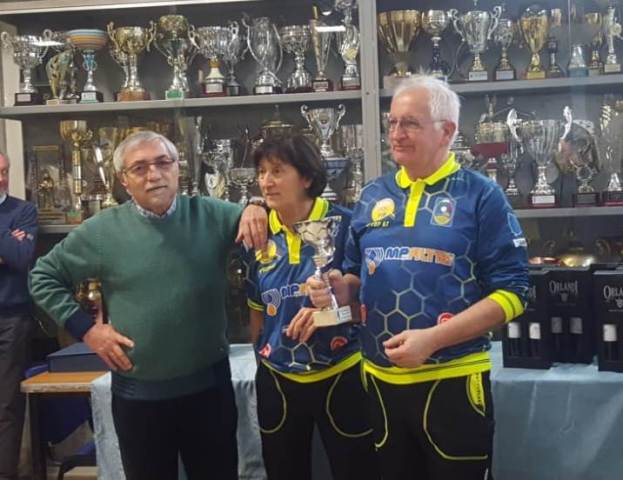 DallOlio Wanda e Franchini Paolo à class. gara Oliveri del 11.12.2019