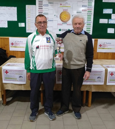 Guaglianone Enzo e Vago Mario 5 class. gara Sperone del 6.11.2019