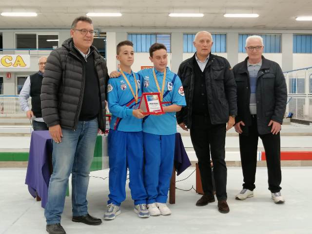 Pedrazzini Manuel Pilo Lorenzo 2 class. Camp. Regionali U15 2020