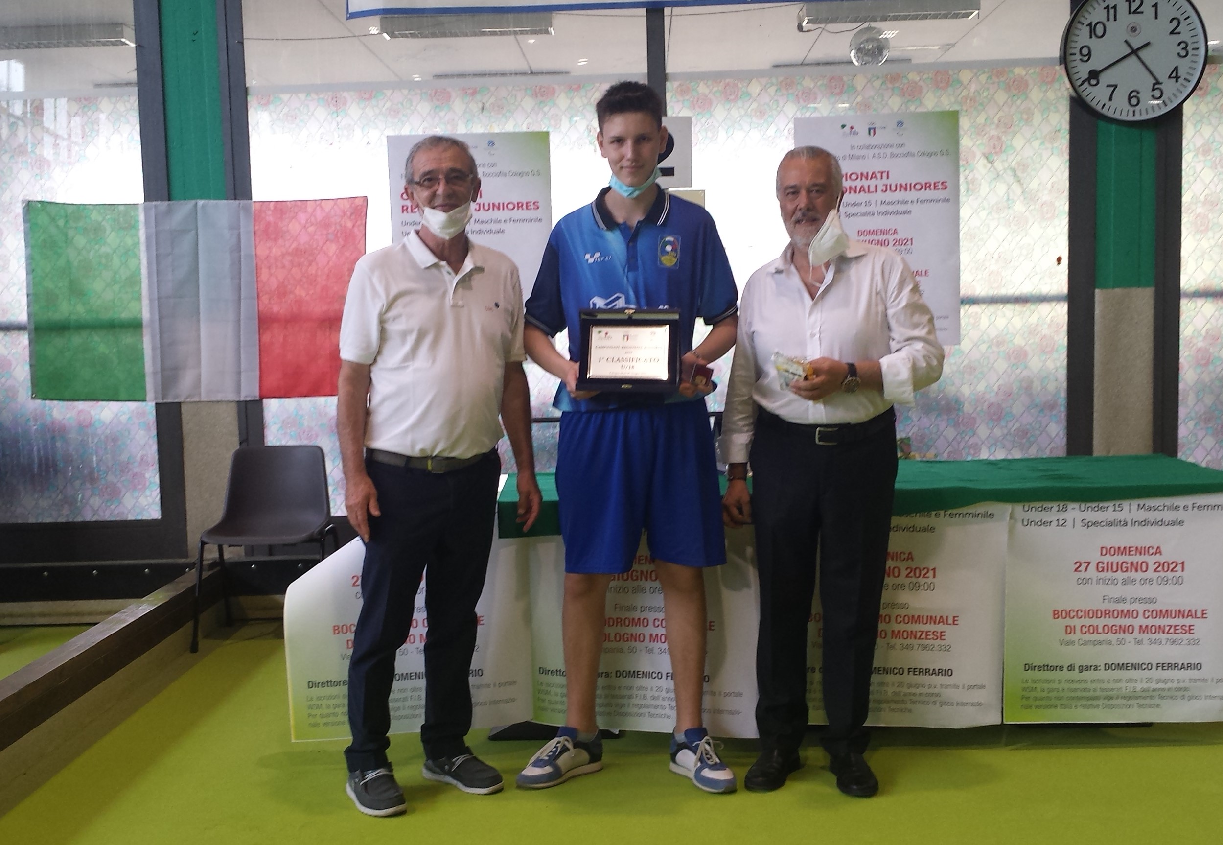Alessio Rovelli Campione regionale 2021 U18 2