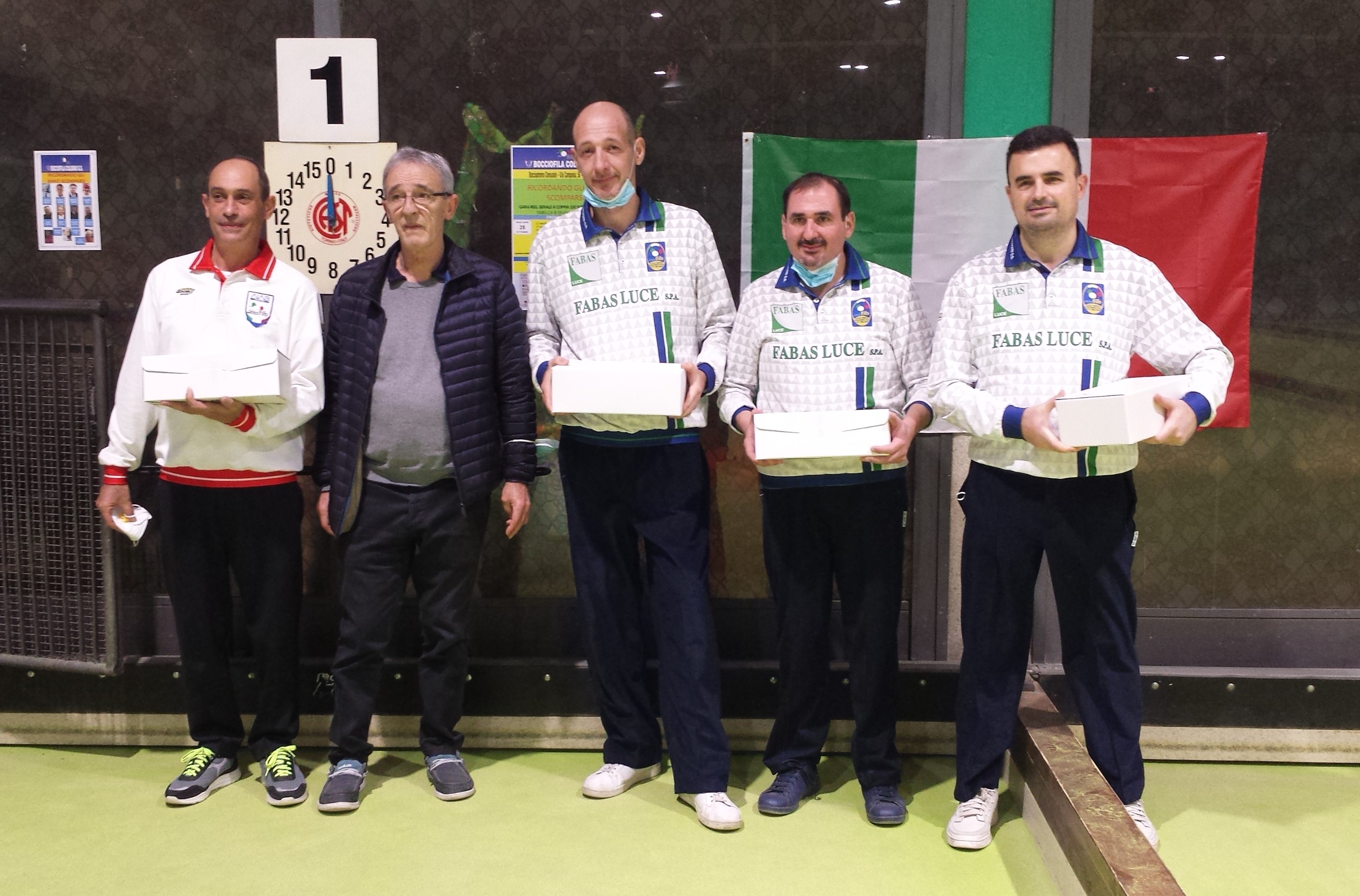 Arbitri gara GS Cologno del 05.11.2021