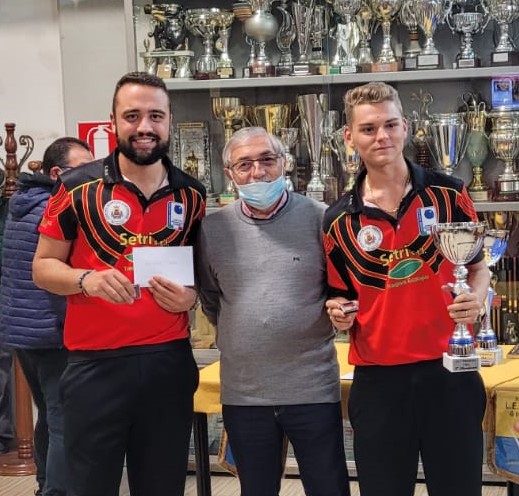 Coscia Davide Filippo e Capitali Luca 2 class. gara Oliveri del 27.10.2021