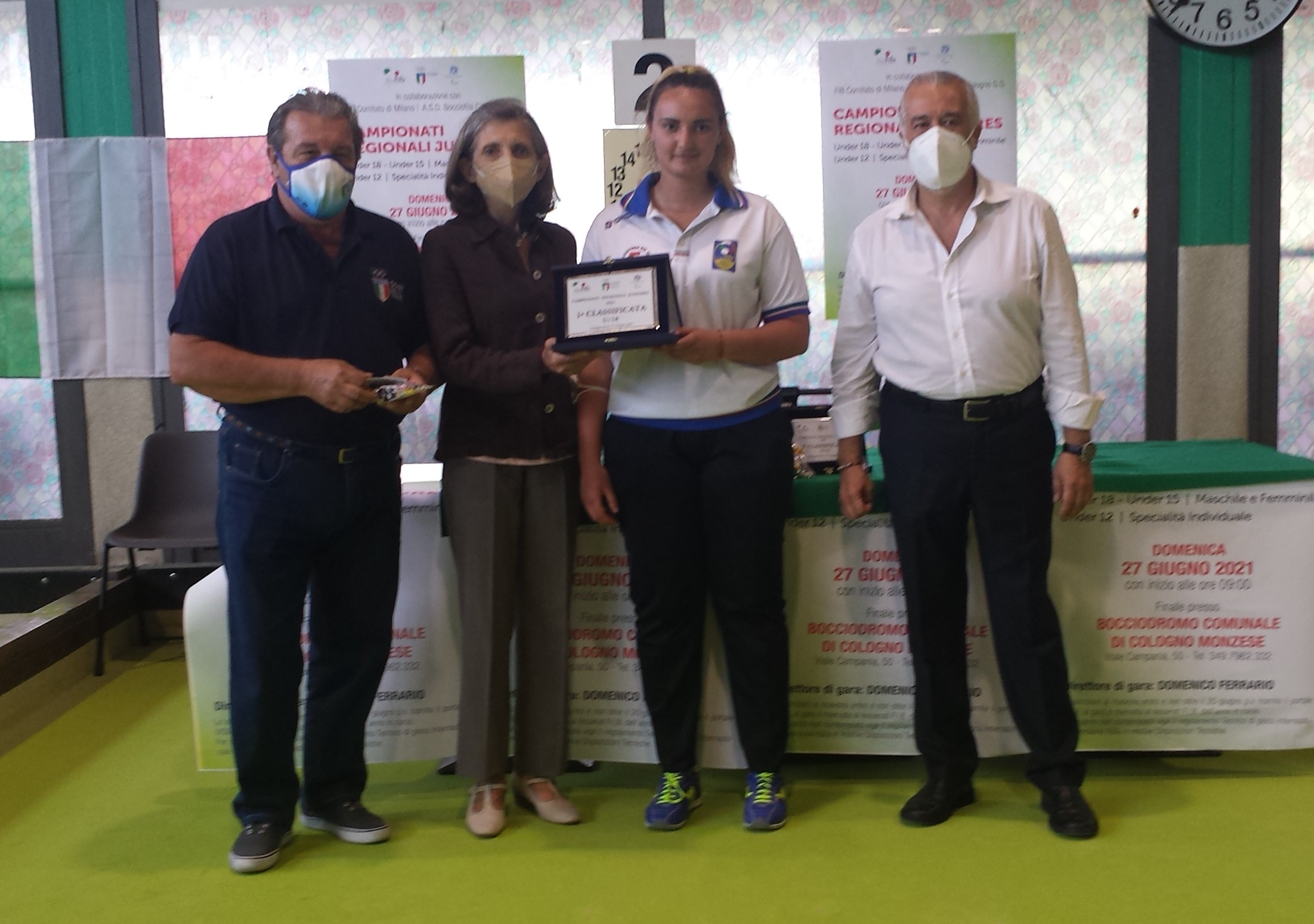 Francesca Dragani Campione regionale U18 F 2